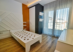 A 4+1 apartment in the Uncali - Antalya neighborhood 