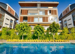 A 4+1 apartment in the Uncali - Antalya neighborhood 