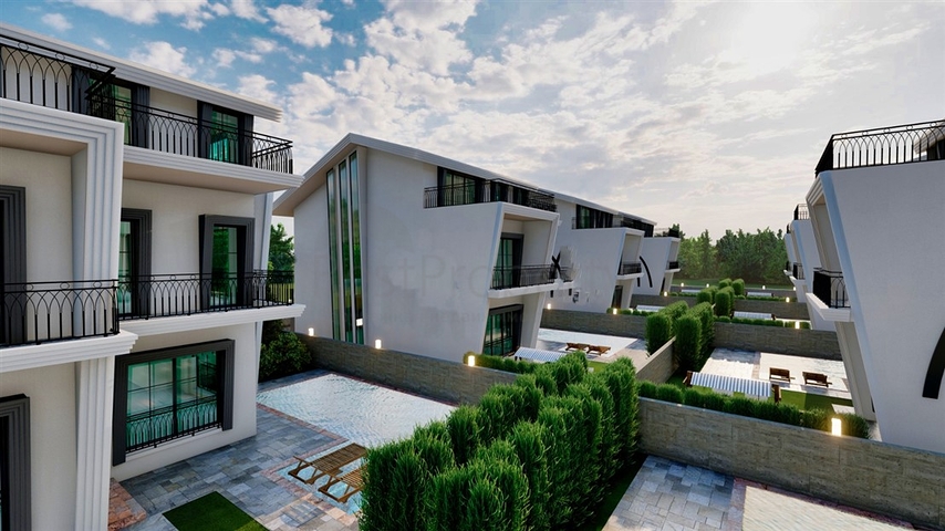 5+3 floor plan apartment in Belek - Antalya area 