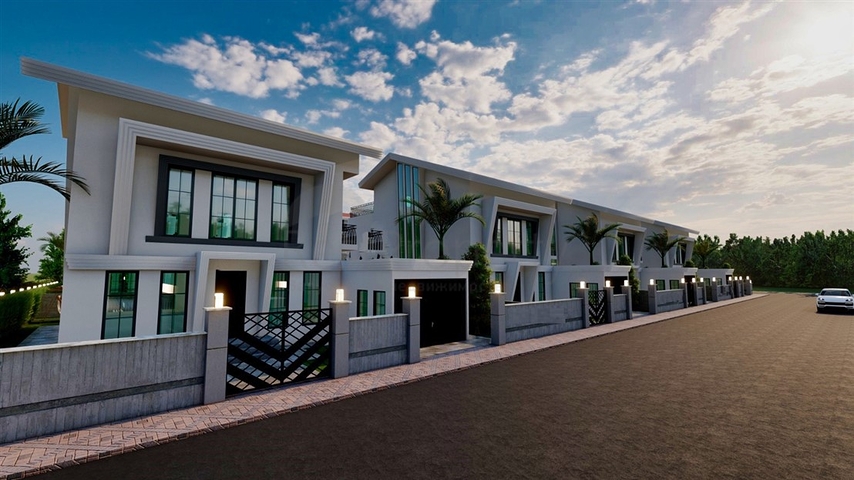 5+3 floor plan apartment in Belek - Antalya area 