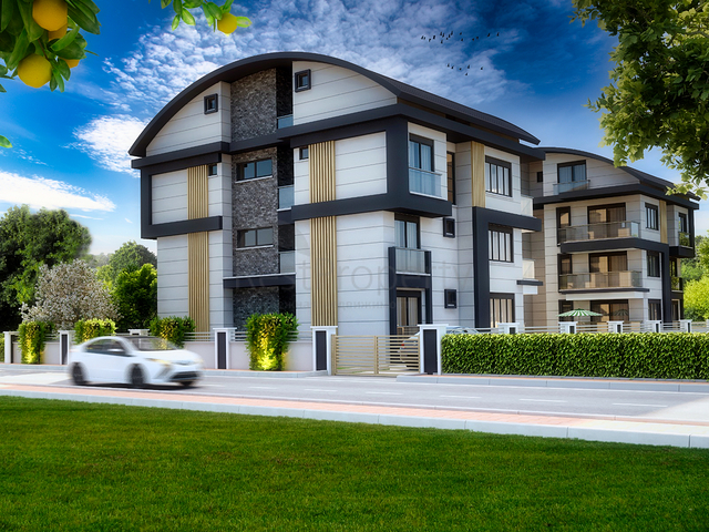 The apartment layout 1+1,3+1 in the Belek - Antalya area 