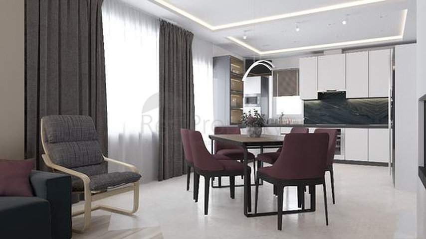 The apartment layout 1+1,3+1 in the Belek - Antalya area 