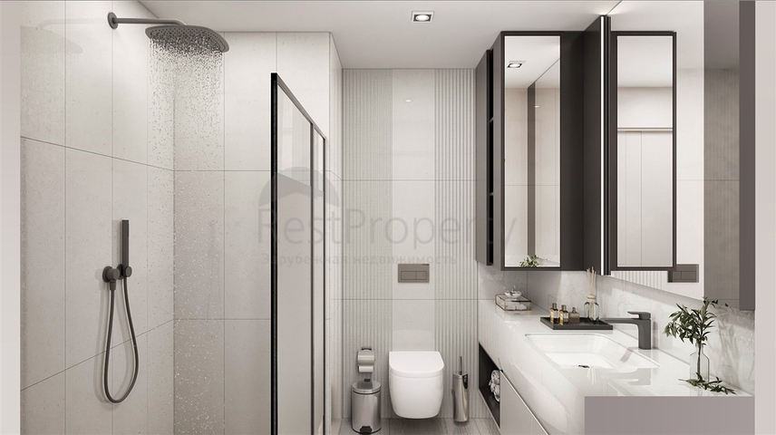 2+1 , 3+1 and 4+1 duplex apartments in the area of Lara Antalya 