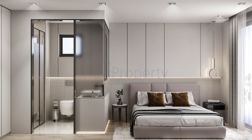 2+1 , 3+1 and 4+1 duplex apartments in the area of Lara Antalya 