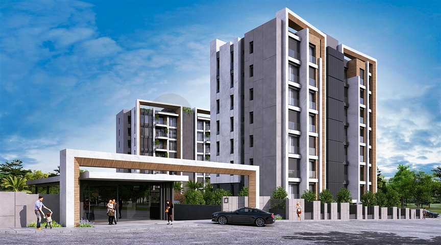 2+1 , 3+1 and 4+1 duplex apartments in the area of Lara Antalya 