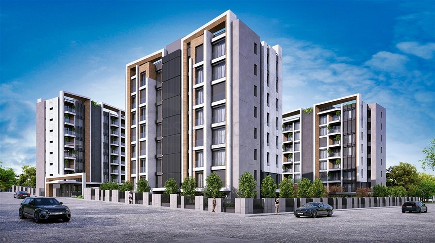 2+1 , 3+1 and 4+1 duplex apartments in the area of Lara Antalya 