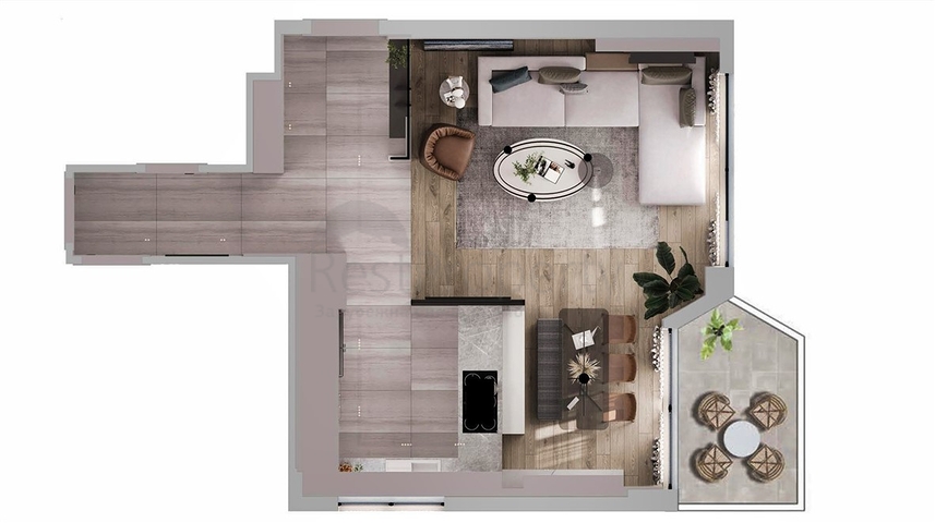 2+1 , 3+1 and 4+1 duplex apartments in the area of Lara Antalya 