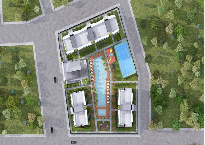 2+1 , 3+1 and 4+1 duplex apartments in the area of Lara Antalya 