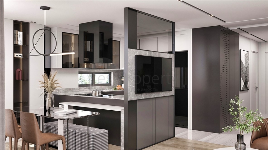 2+1 , 3+1 and 4+1 duplex apartments in the area of Lara Antalya 