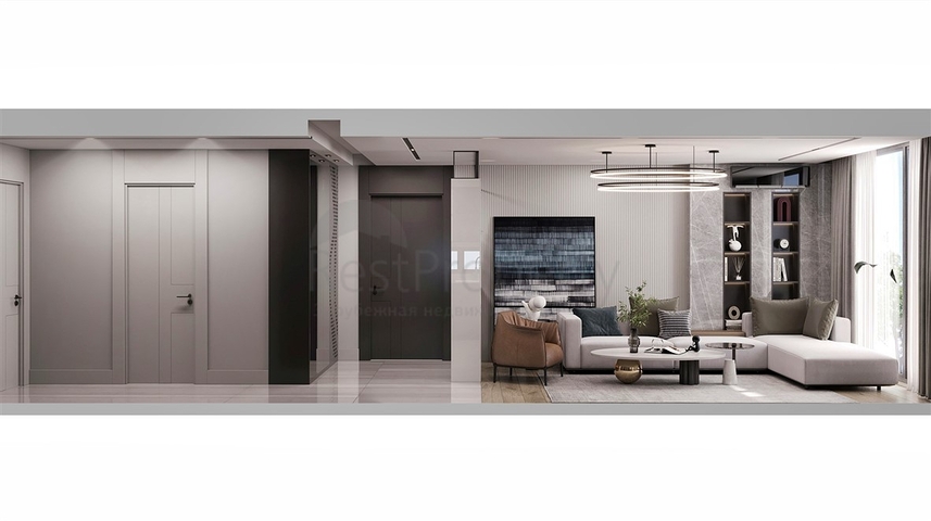 2+1 , 3+1 and 4+1 duplex apartments in the area of Lara Antalya 