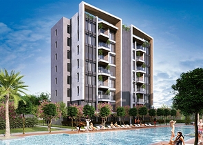 2+1 , 3+1 and 4+1 duplex apartments in the area of Lara Antalya 