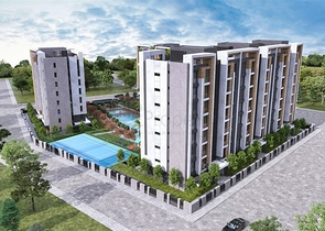 2+1 , 3+1 and 4+1 duplex apartments in the area of Lara Antalya 