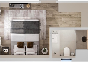 2+1 , 3+1 and 4+1 duplex apartments in the area of Lara Antalya 