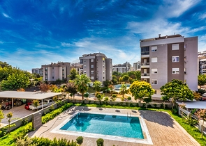 1+1 apartments in Guzeloba - Antalya area