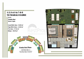 Investment project in the Altyntas - Antalya area 