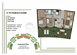 Investment project in the Altyntas - Antalya area 