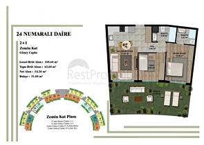 Investment project in the Altyntas - Antalya area 