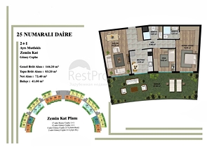 Investment project in the Altyntas - Antalya area 