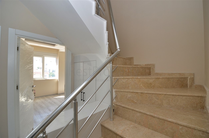 2+1 and 6+1 duplex apartments in Kepez - Antalya area 