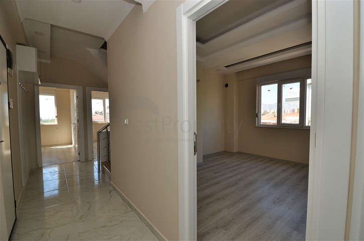 2+1 and 6+1 duplex apartments in Kepez - Antalya area 