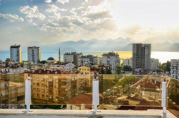 4+1 duplex apartment in Antalya city center