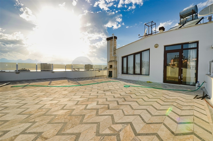 4+1 duplex apartment in Antalya city center