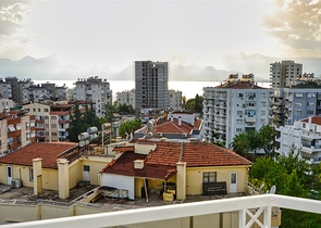 4+1 duplex apartment in Antalya city center