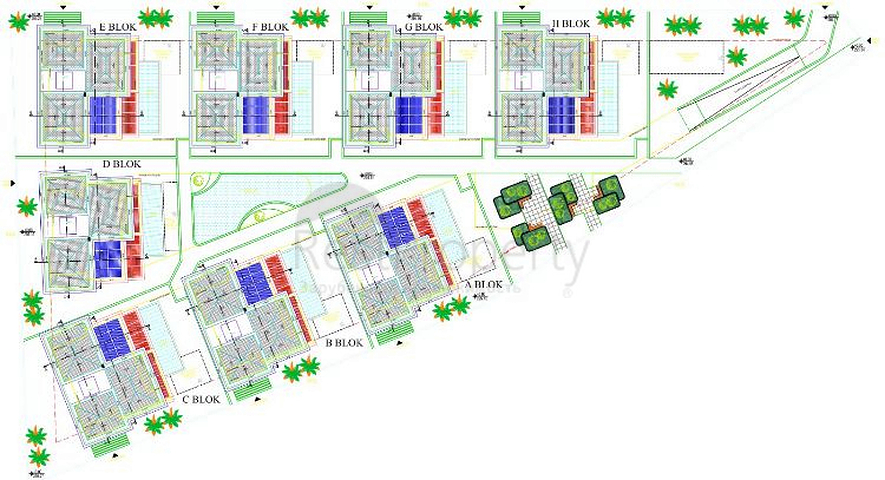 Villa in a 9+2 layout complex in Doshemealti - Antalya area 