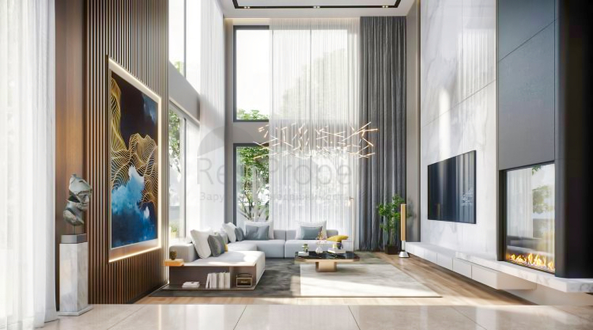 Villa in a 9+2 layout complex in Doshemealti - Antalya area 