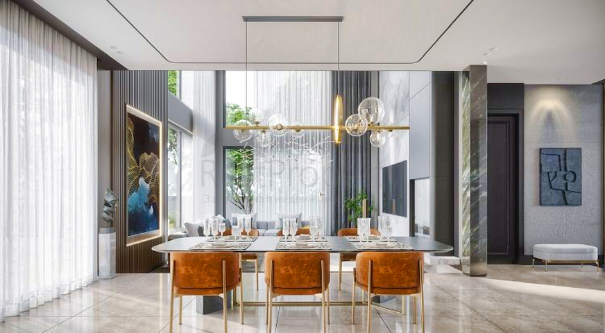 Villa in a 9+2 layout complex in Doshemealti - Antalya area 