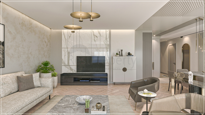 3+1 apartments in the area of Undzhaly - Antalya 