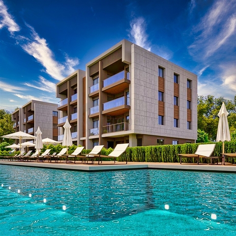 3+1 apartments in the area of Undzhaly - Antalya 