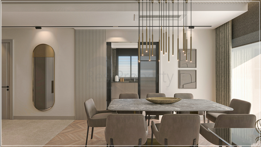 3+1 apartments in the area of Undzhaly - Antalya 