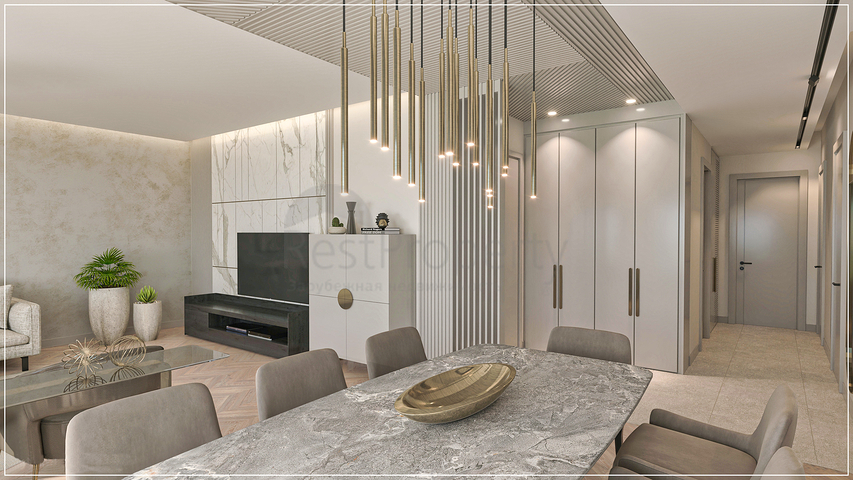 3+1 apartments in the area of Undzhaly - Antalya 