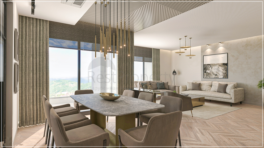 3+1 apartments in the area of Undzhaly - Antalya 