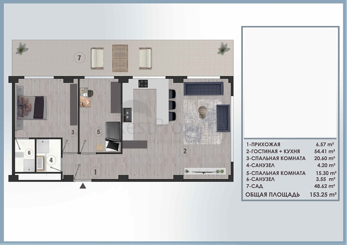 Investment project in the Altyntas - Antalya area