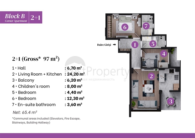 Investment project in the Altyntas - Antalya area