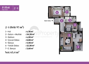 Investment project in the Altyntas - Antalya area