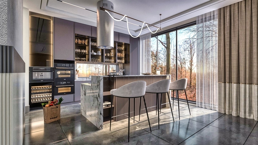 4+1 villa in Doshemealti - Antalya area