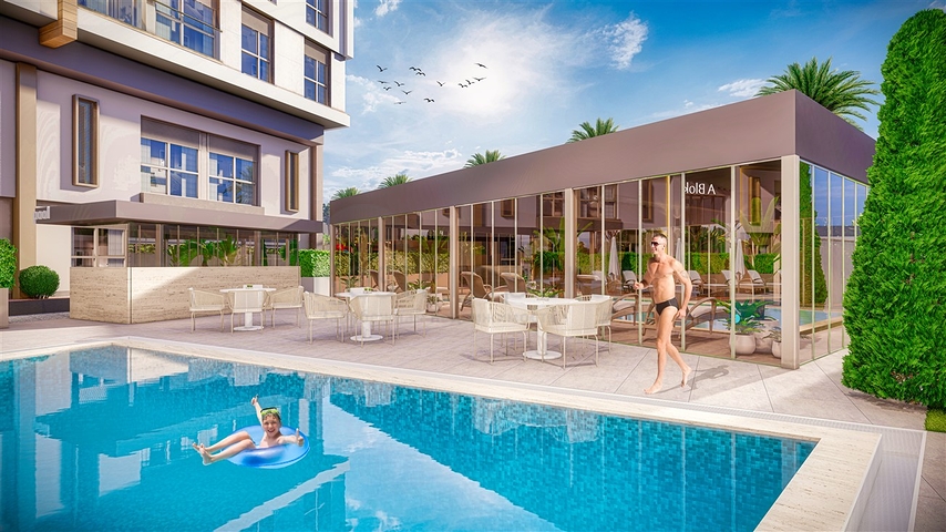 An investment project in the Persimmon - Antalya microdistrict