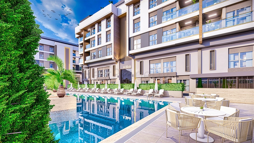 An investment project in the Persimmon - Antalya microdistrict
