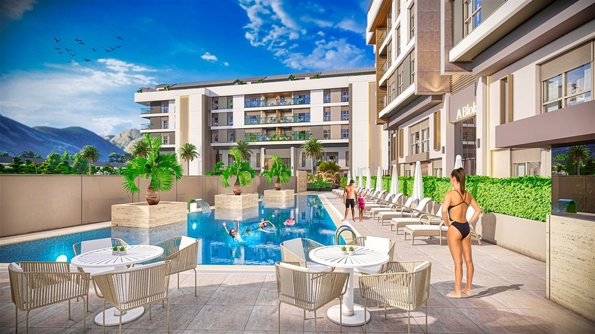 An investment project in the Persimmon - Antalya microdistrict