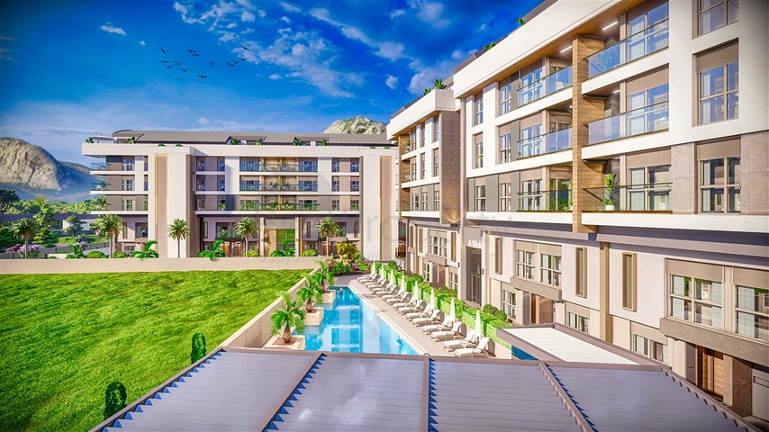 An investment project in the Persimmon - Antalya microdistrict