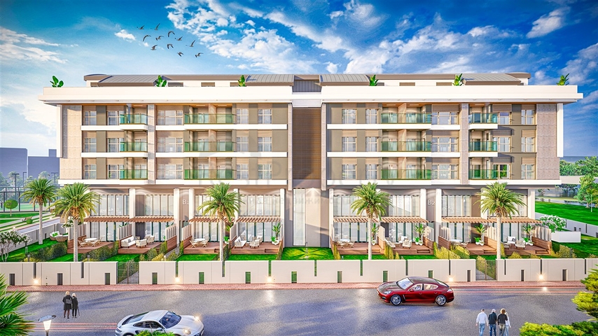 An investment project in the Persimmon - Antalya microdistrict