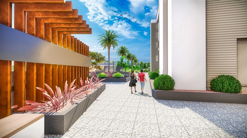 An investment project in the Persimmon - Antalya microdistrict