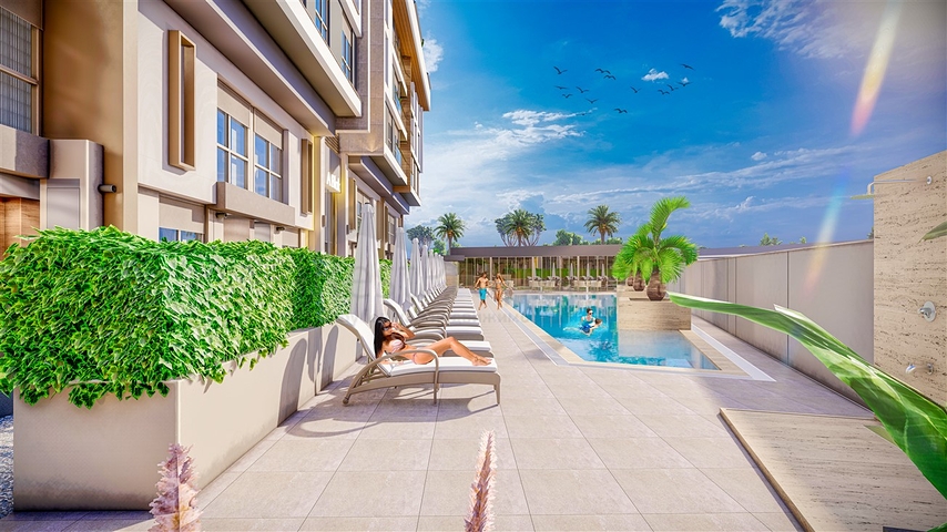 An investment project in the Persimmon - Antalya microdistrict
