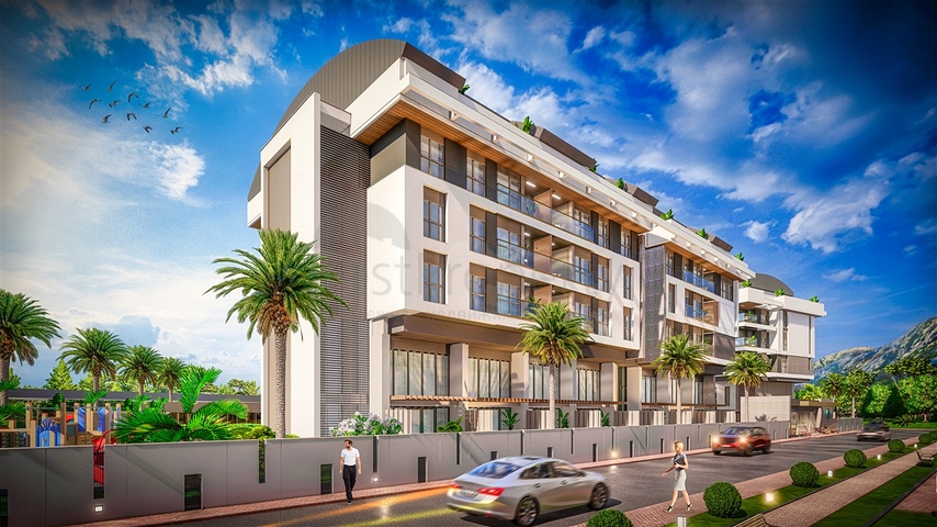 An investment project in the Persimmon - Antalya microdistrict
