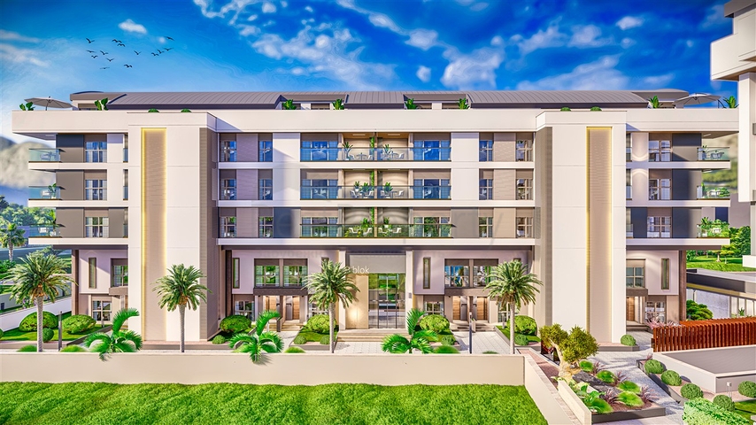 An investment project in the Persimmon - Antalya microdistrict