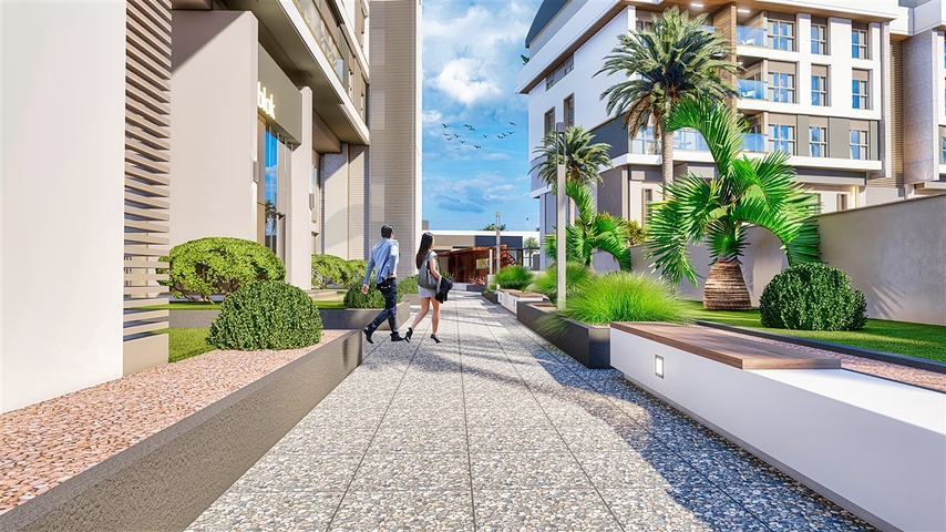 An investment project in the Persimmon - Antalya microdistrict