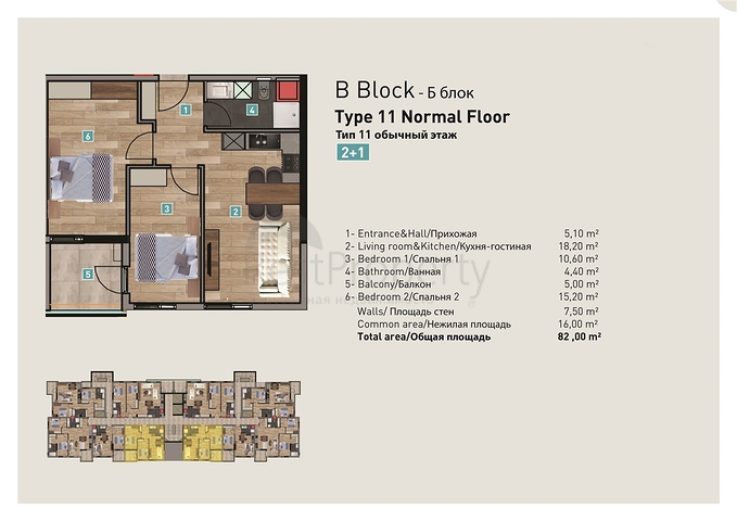 An investment project in the Persimmon - Antalya microdistrict